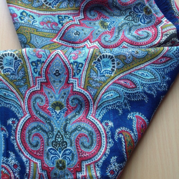 J.Jill NEW Very Beautiful Cotton Scarf NWT - Picture 13 of 13